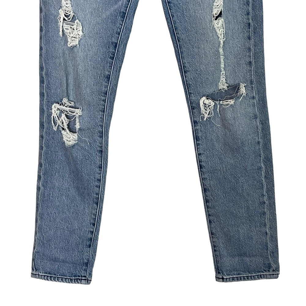 Frame Womens Le Garcon Beldon Rips Straight Leg Jeans Size 25 Distressed - Picture 6 of 12
